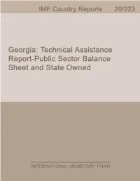 Technical Assistance Report-Public Sector Balance Sheet and State Owned