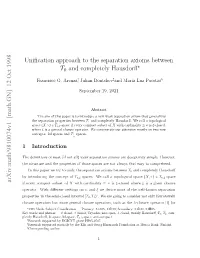 Arxiv:Math/9810074V1 [Math.GN] 12 Oct 1998