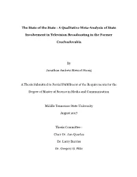 A Qualitative Meta-Analysis of State