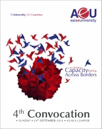 Aeu 4Th Convocation Book