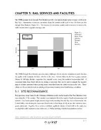 Chapter 5: Rail Services and Facilities
