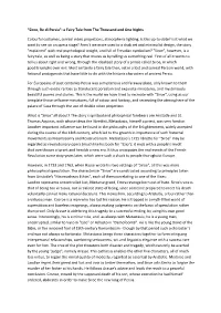"Siroe, Re Di Persia": a Fairy Tale from the Thousand and One Nights