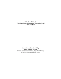 Who Owns History? the Construction, Deconstruction, and Purpose of the Main Line Myth