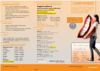 Advanced Aesthetic Composite Techniques and Componeer Lecture and Workshop