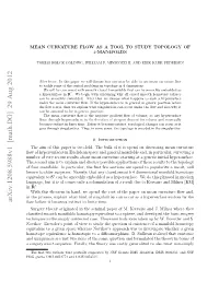 Arxiv:1208.5988V1 [Math.DG] 29 Aug 2012 ﬂow Before It Becomes Extinct in ﬁnite Time