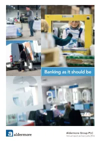 Banking As It Should Be