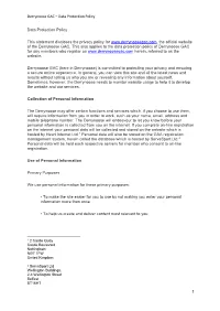 Data Protection Policy
