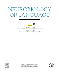 Neurobiology of Language