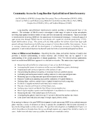 Community Access for Long Baseline Optical/Infrared Interferometry