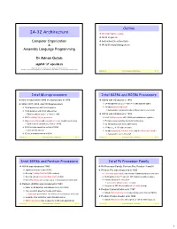 IA-32 Architecture