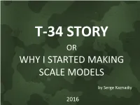 Why I Started Making Scale Models