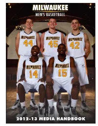 2012-13 Media Guide