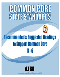 Common Core K - 6