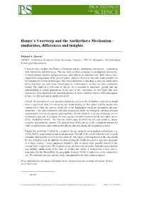 Hanny's Voorwerp and the Antikythera Mechanism
