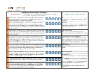 Lean Process Improvement Assessment