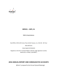 2016 Annual Report and Consolidated Accounts