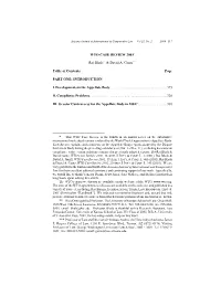 WTO CASE REVIEW 2003* Raj Bhala** & David A. Gantz*** Table