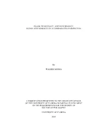 Islam, Democracy, and Governance: Sudan and Morocco in a Comparative Perspective
