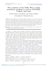 The Evolution of the Milky Way's Radial Metallicity Gradient As Seen By
