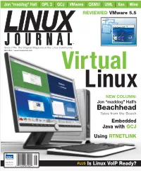 U | UML | Xen | Wine REVIEWED Vmware 5.5