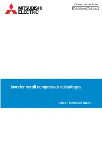 Inverter Scroll Compressor Advantages