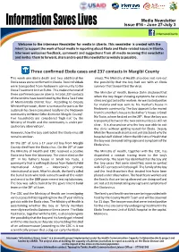 Newsletter ISSUE # 16 for Media Internews