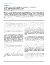 Unexpected Scurvy Presenting with Proptosis: a Case Report Jelvin T