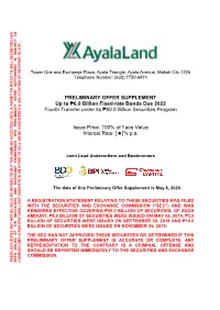 Preliminary Offering Memorandum