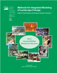 Methods for Integrated Modeling of Landscape Change: Interior Northwest Landscape Analysis System