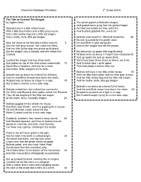 Interactive Notebook Printables 3Rd Grade Unit 6 the Tale of Custard