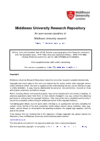 Middlesex University Research Repository an Open Access Repository Of