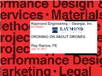 Building Envelope Applications Utilizing Drone Technologies