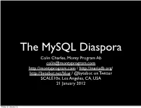The Mysql Diaspora Scale10x.Pdf