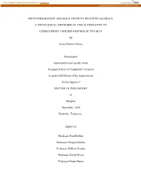 A Theological Criticism of and Alternative To