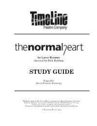 Larry Kramer Directed by Nick Bowling