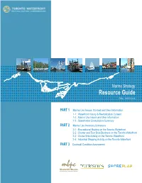 Marine Use Strategy Process