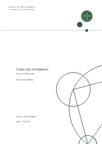 Project in Mathematics Dan Saattrup Nielsen Advisor: Asger