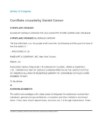 Cornflake Crusade/By Gerald Carson
