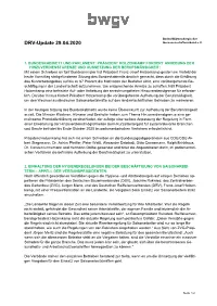 DRV-Update 29.04.2020 Genossenschaftsverband E