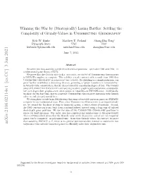 Losing Battles: Settling the Complexity of Grundy-Values in Undirected