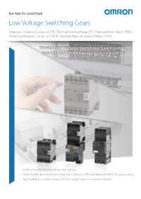 Low Voltage Switching Gears