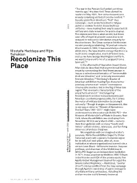 Recolonize This Place