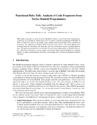 Functional Baby Talk: Analysis of Code Fragments from Novice Haskell Programmers