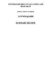 SUMMARY REVIEW Summary Memorandum