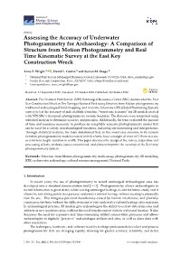 Assessing the Accuracy of Underwater Photogrammetry for Archaeology