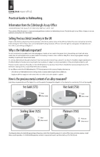 Practical Hallmarking Guide 1