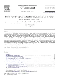Proton Stability in Grand Unified Theories, in Strings and in Branes