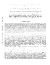 Arxiv:1803.08168V1 [Nucl-Th] 21 Mar 2018 4 Nrydpnec,Admlicac Sin Hywr Able Account Were Into They Taking of ﬁssion, Data Multi-Chance Considered