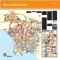 Metro Bus and Metro Rail System