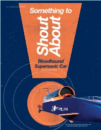 Something to T Tuou Hob SA Bloodhound Supersonic